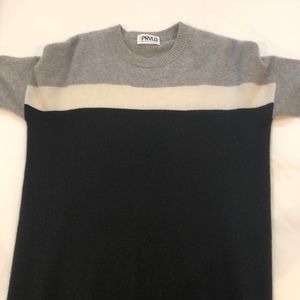 Cashmere sweater dress